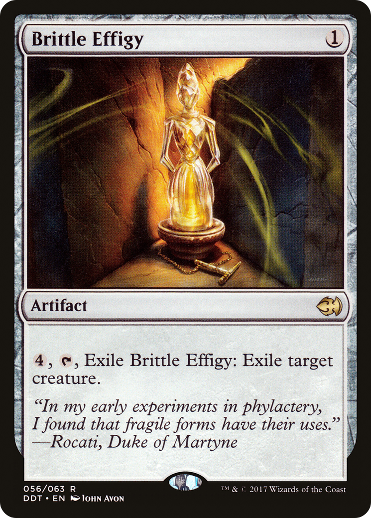 Brittle Effigy (DDT-056) - Duel Decks: Merfolk vs. Goblins