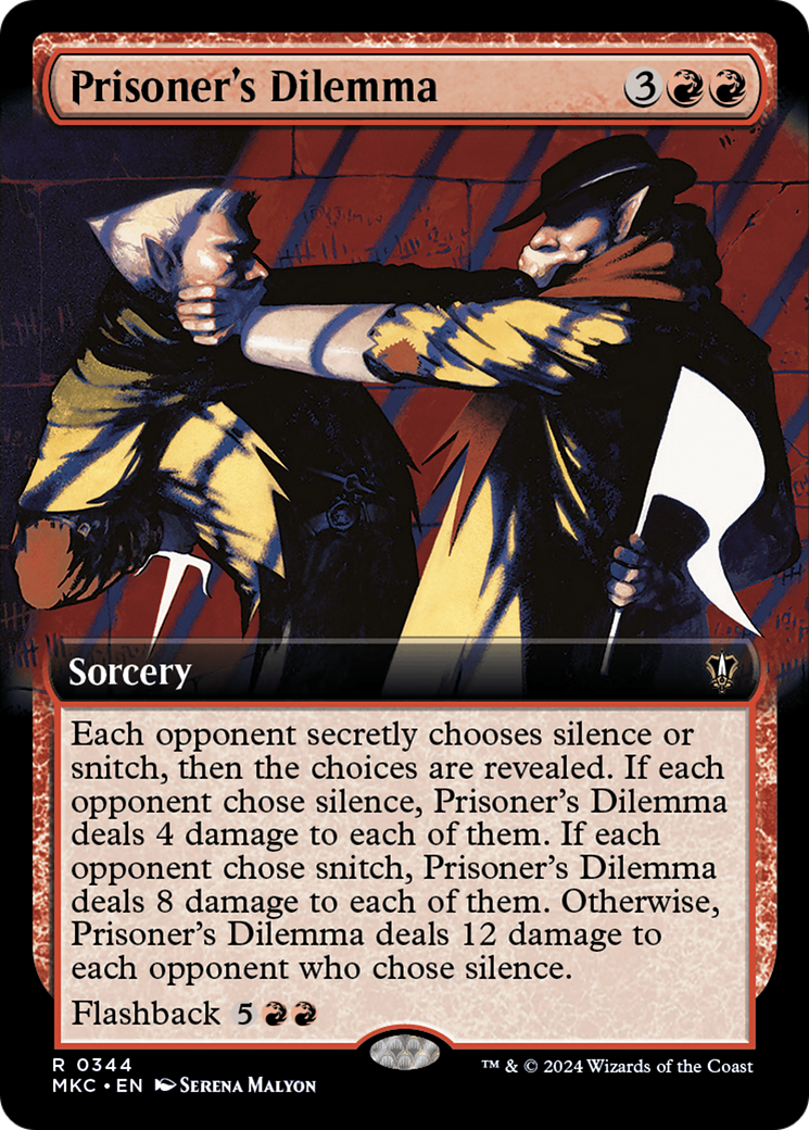 Prisoner's Dilemma (Extended Art) [Murders at Karlov Manor Commander] | The CG Realm