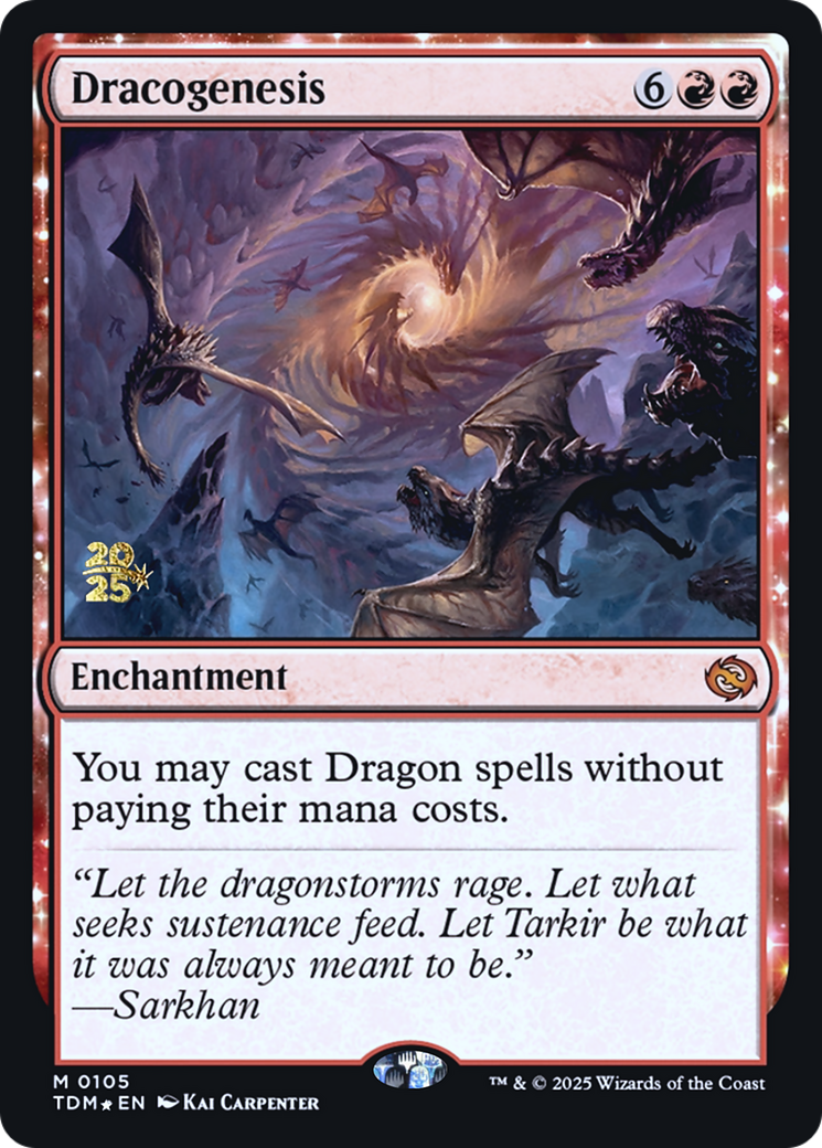 Dracogenesis (PRE-105) - Prerelease Cards Foil