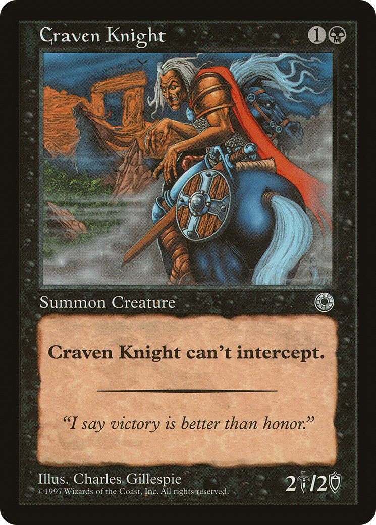 Craven Knight (POR-) - Portal