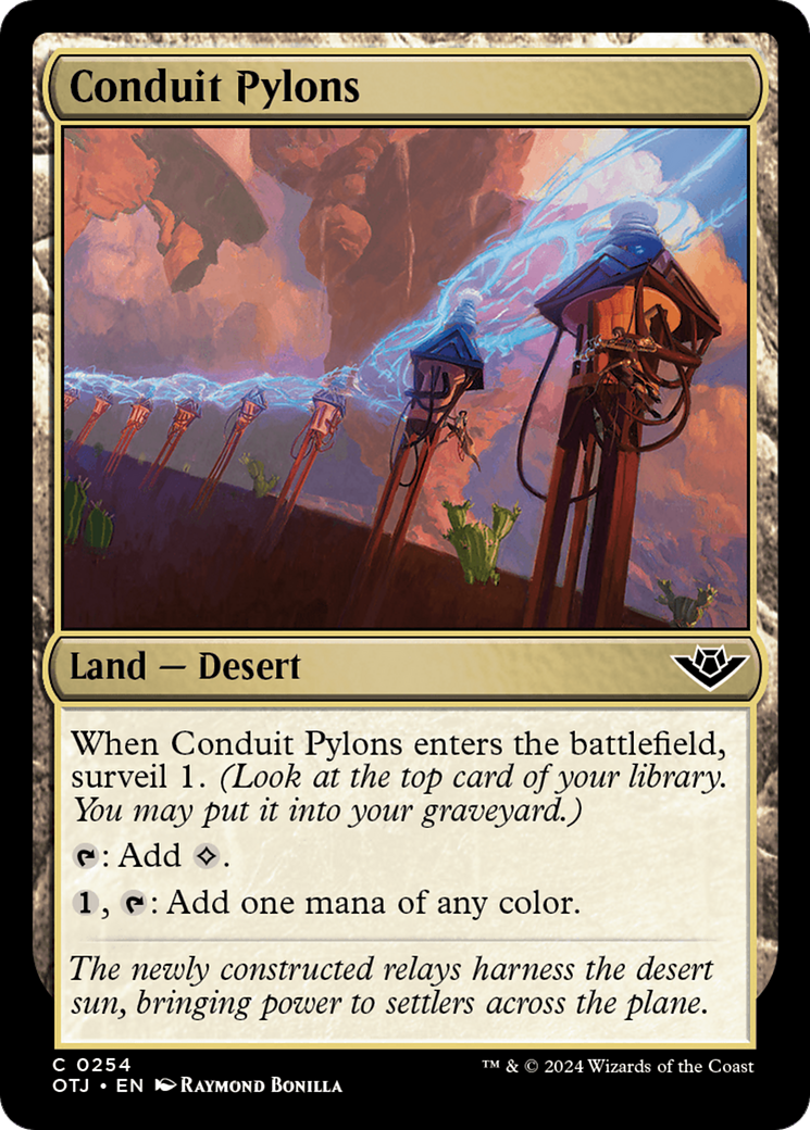 Conduit Pylons [Outlaws of Thunder Junction] | The CG Realm