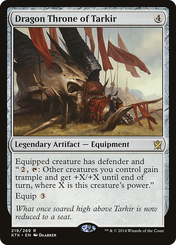 Dragon Throne of Tarkir (KTK-219) - Khans of Tarkir