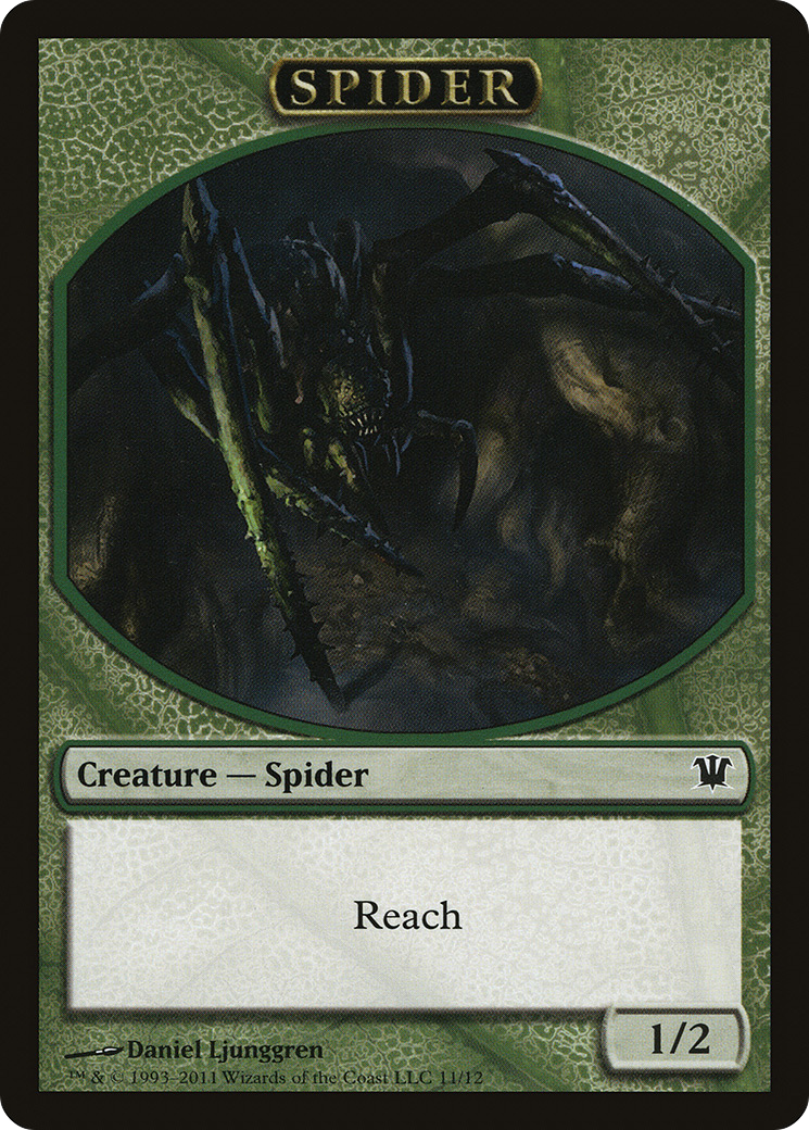 Insect // Spider Double-Sided Token (INR-15 // 16) - Innistrad Remastered