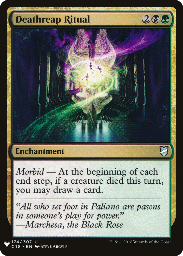 Deathreap Ritual (LIST-C18-174) - The List