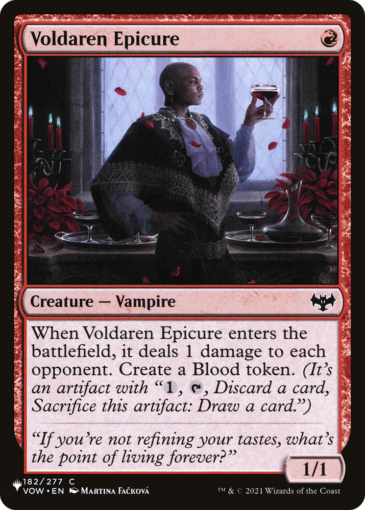 Voldaren Epicure [The List] | The CG Realm