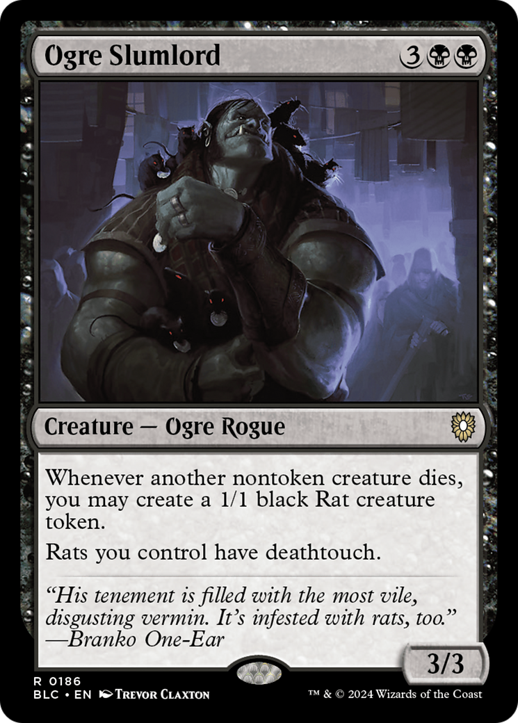 Ogre Slumlord [Bloomburrow Commander] | The CG Realm