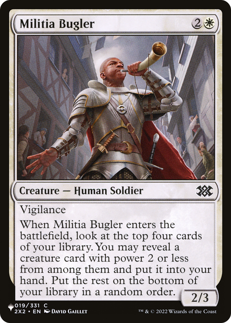 Militia Bugler [The List] | The CG Realm