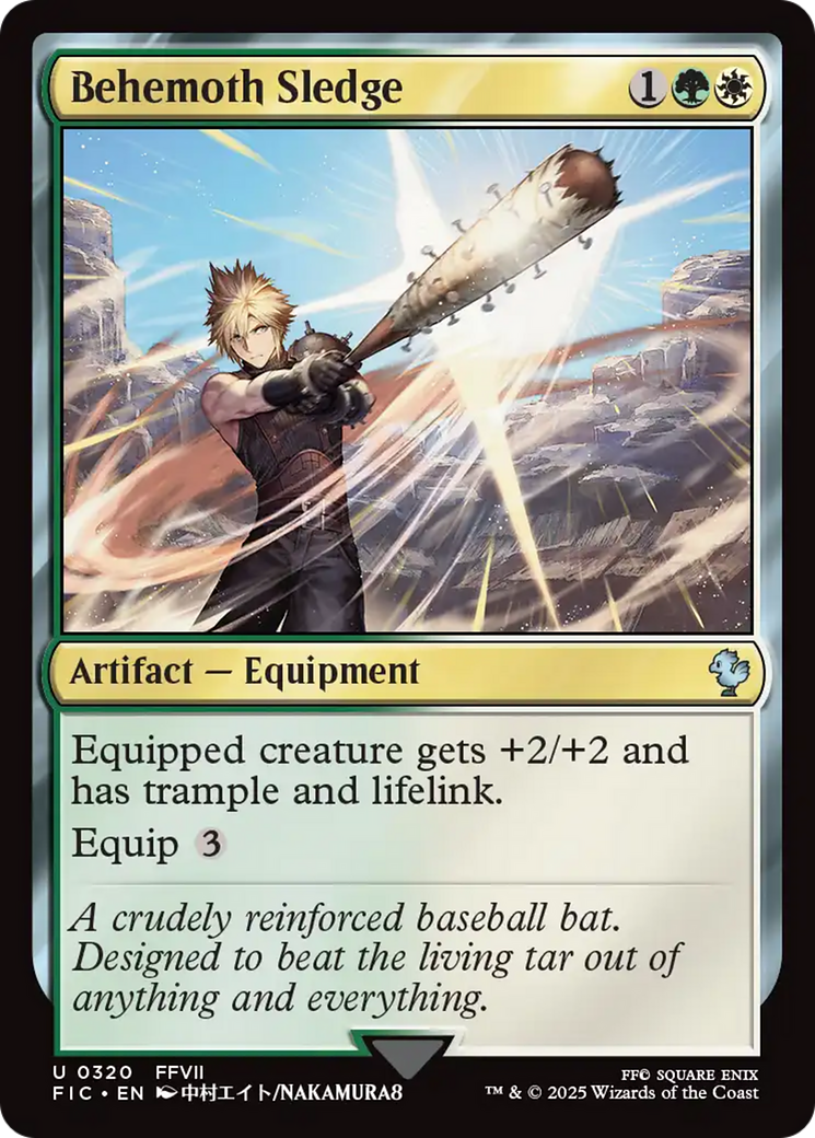 Behemoth Sledge [FINAL FANTASY Commander] | The CG Realm
