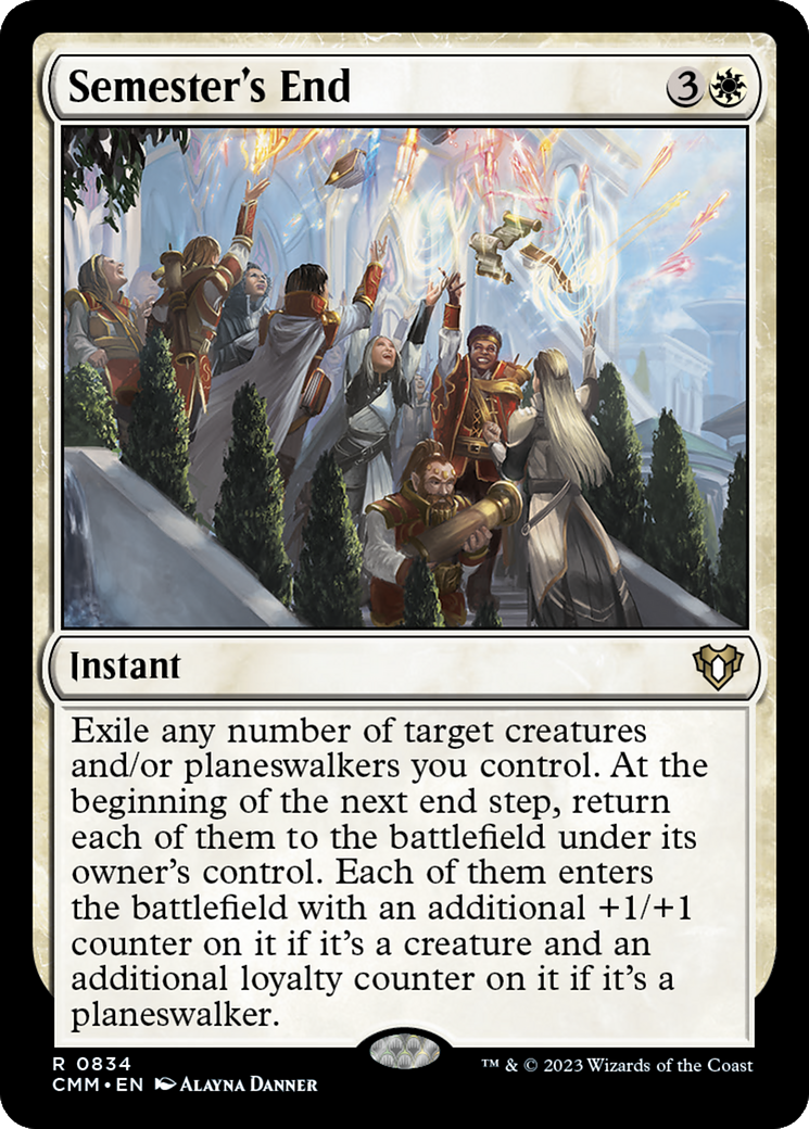 Semester's End [Commander Masters] | The CG Realm