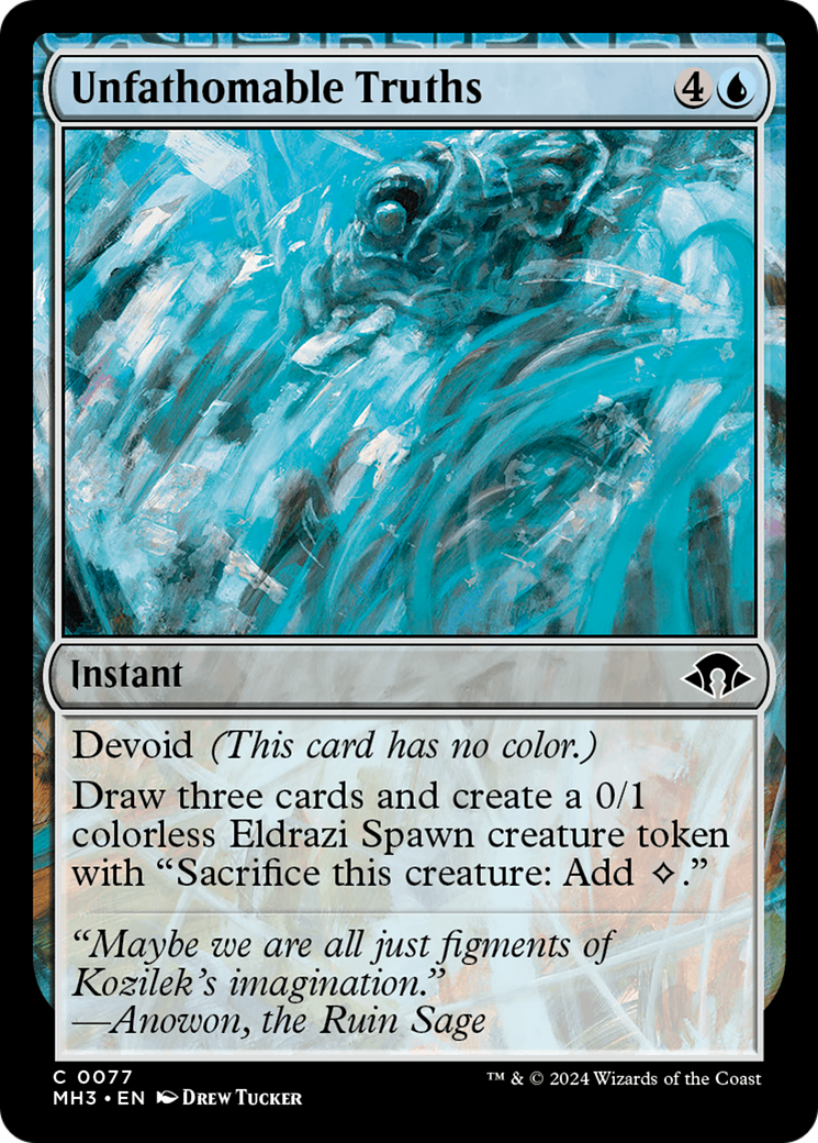 Unfathomable Truths [Modern Horizons 3] | The CG Realm