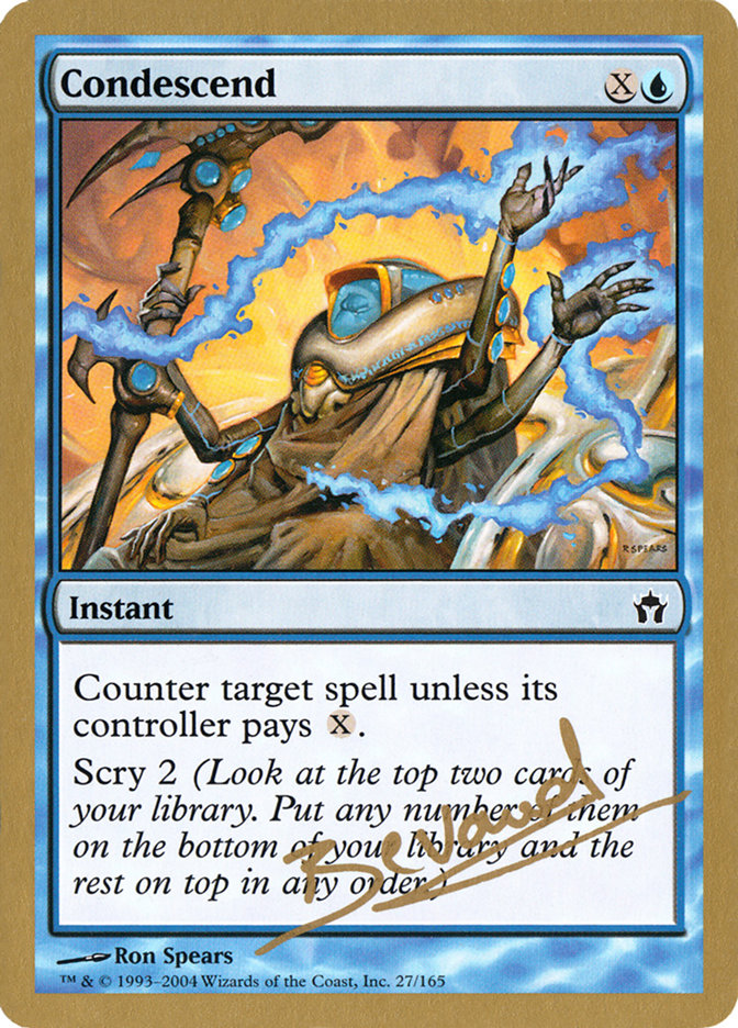 Condescend (Manuel Bevand) [World Championship Decks 2004] | The CG Realm