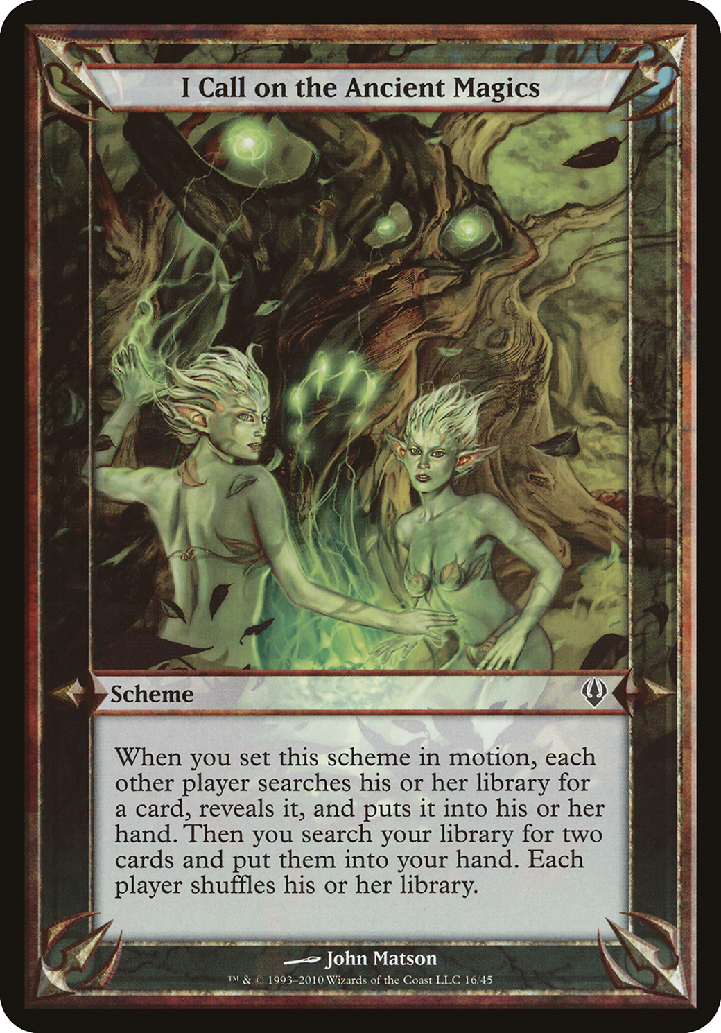 I Call on the Ancient Magics (Colorless) (OVER-) - Archenemy Schemes