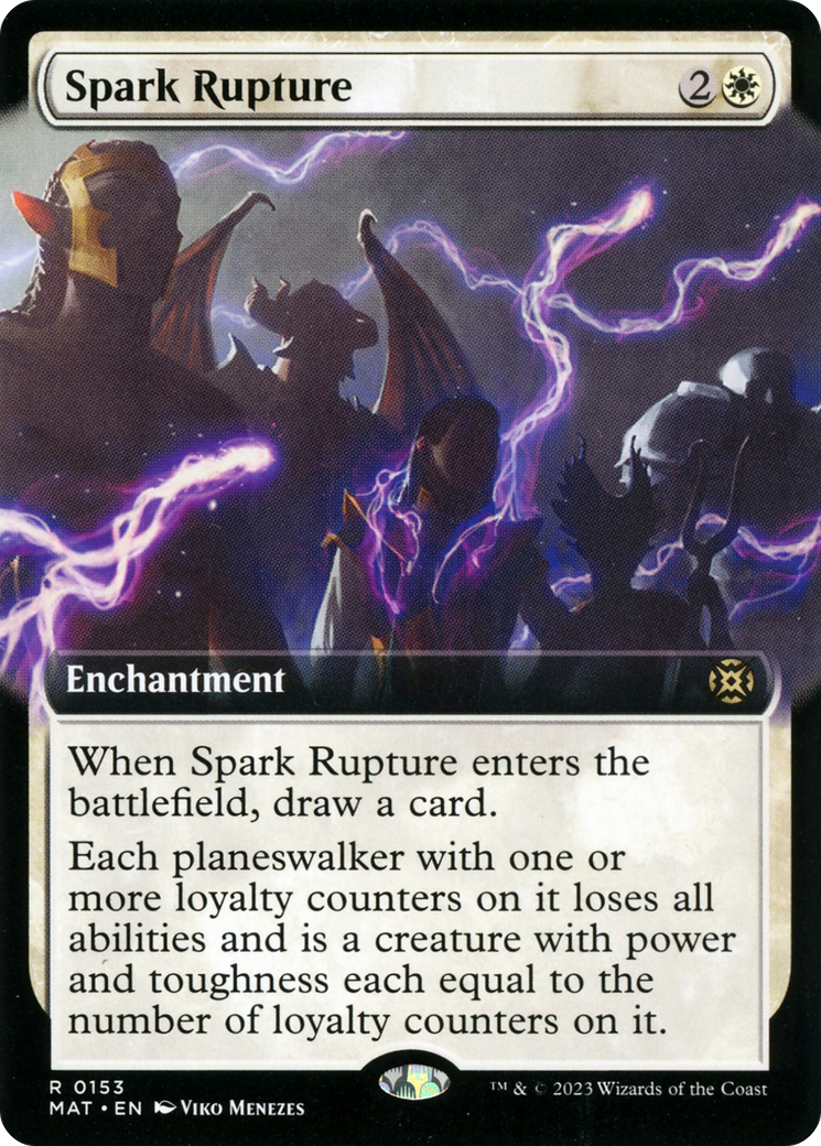 Spark Rupture (Extended Art) (MAT-153) - March of the Machine: The Aftermath: (Extended Art)