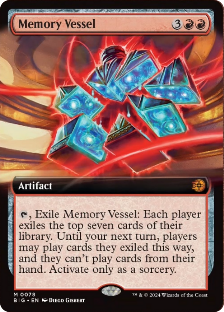Memory Vessel (Extended Art) [Outlaws of Thunder Junction: The Big Score] | The CG Realm