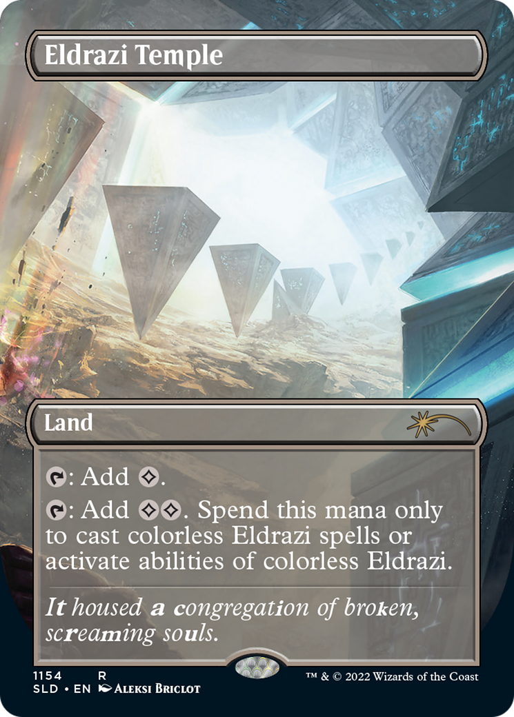 Eldrazi Temple (Borderless) [Secret Lair Drop Series] | The CG Realm