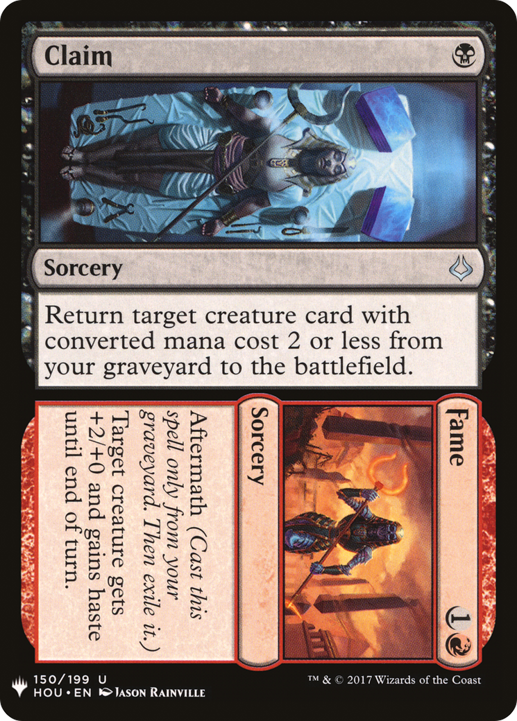 Claim // Fame (LIST-HOU-150) - The List