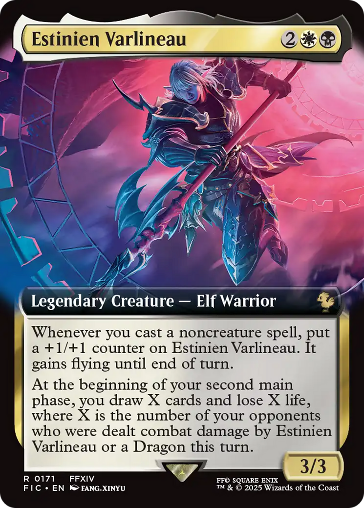 Estinien Varlineau (Extended Art) [FINAL FANTASY Commander] | The CG Realm