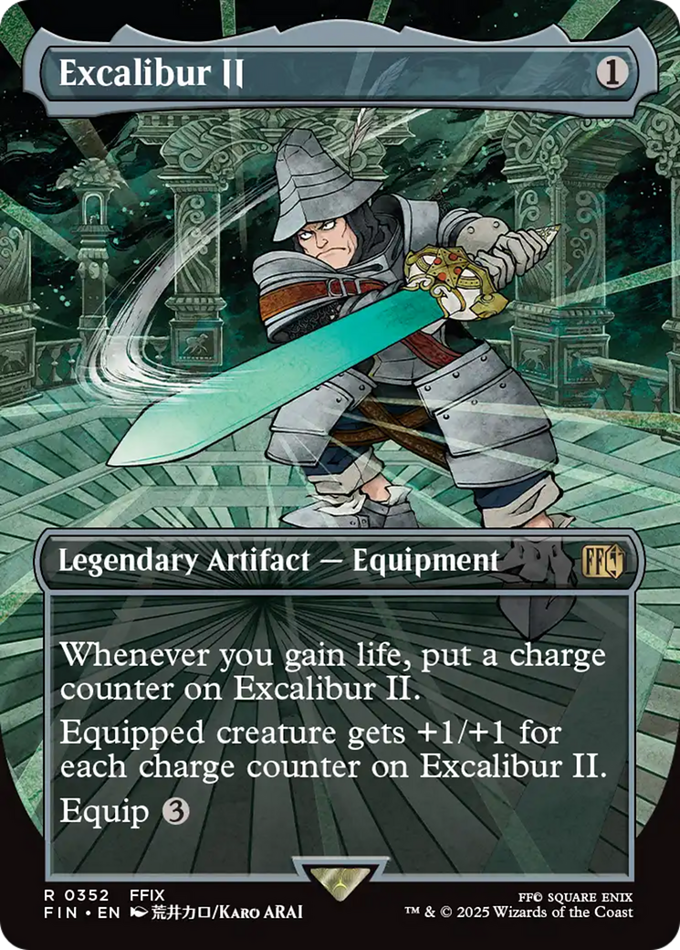Excalibur II (Borderless) [FINAL FANTASY] | The CG Realm