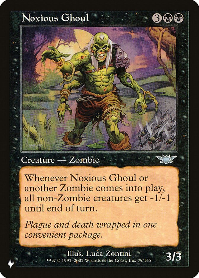 Noxious Ghoul [The List] | The CG Realm
