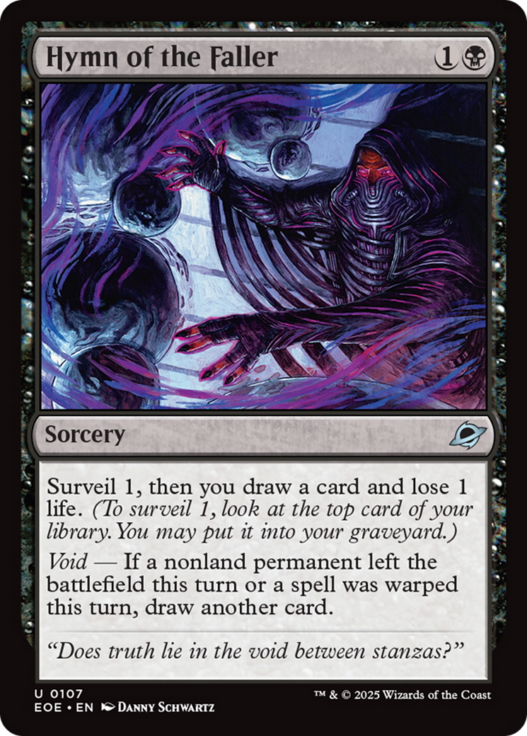 Hymn of the Faller [Edge of Eternities] | The CG Realm