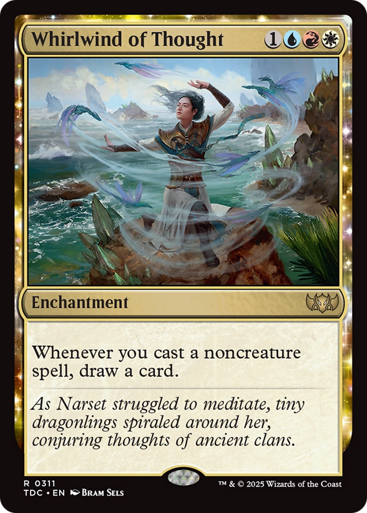 Whirlwind of Thought [Tarkir: Dragonstorm Commander] | The CG Realm