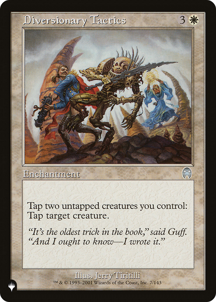 Diversionary Tactics [The List] | The CG Realm