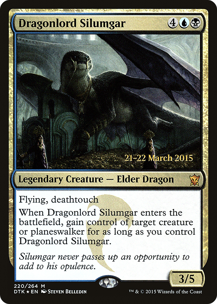 Dragonlord Silumgar (PRE-220) - Dragons of Tarkir Promos Foil