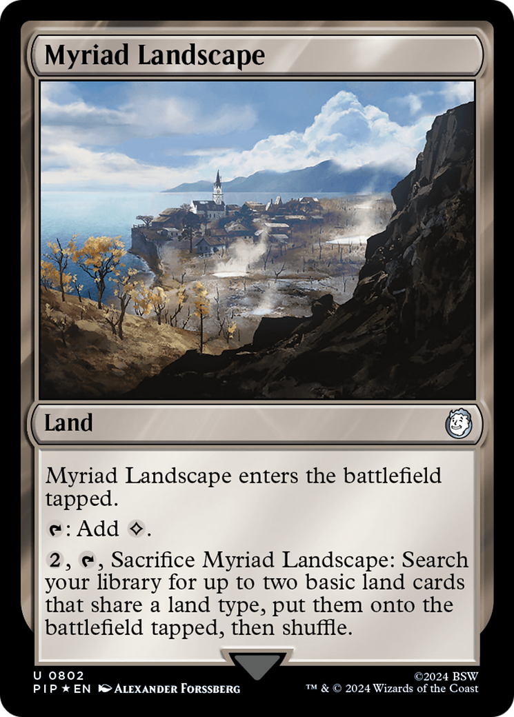 Myriad Landscape (Surge Foil) [Fallout] | The CG Realm