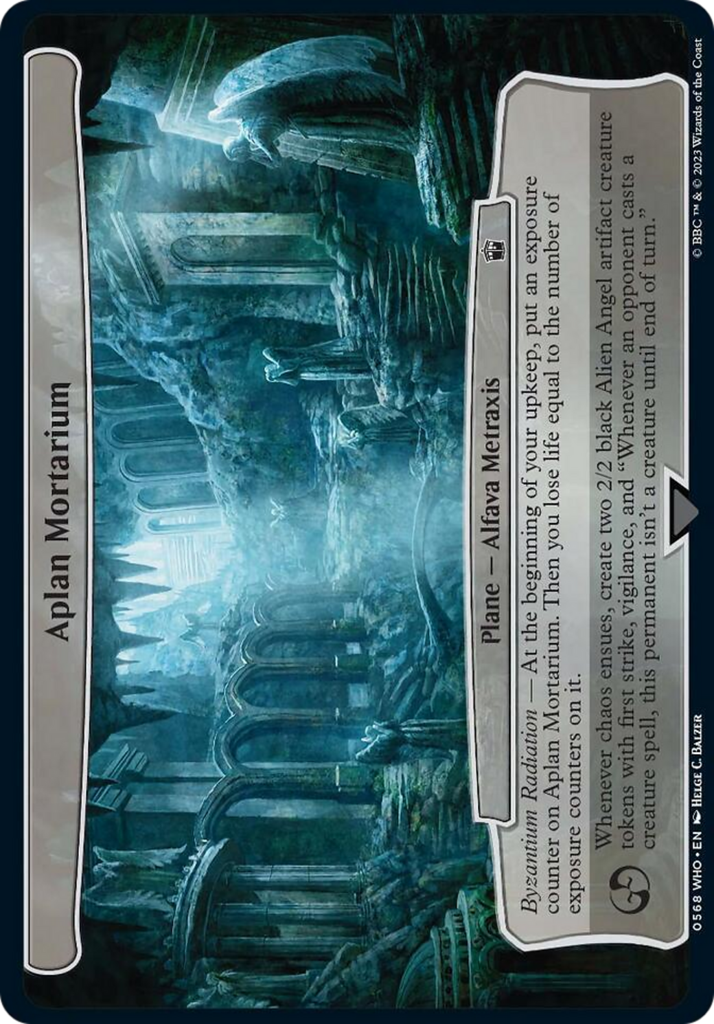 Aplan Mortarium [Doctor Who] | The CG Realm