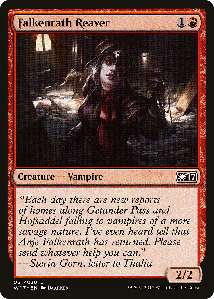 Falkenrath Reaver (W17-021) - Welcome Deck 2017