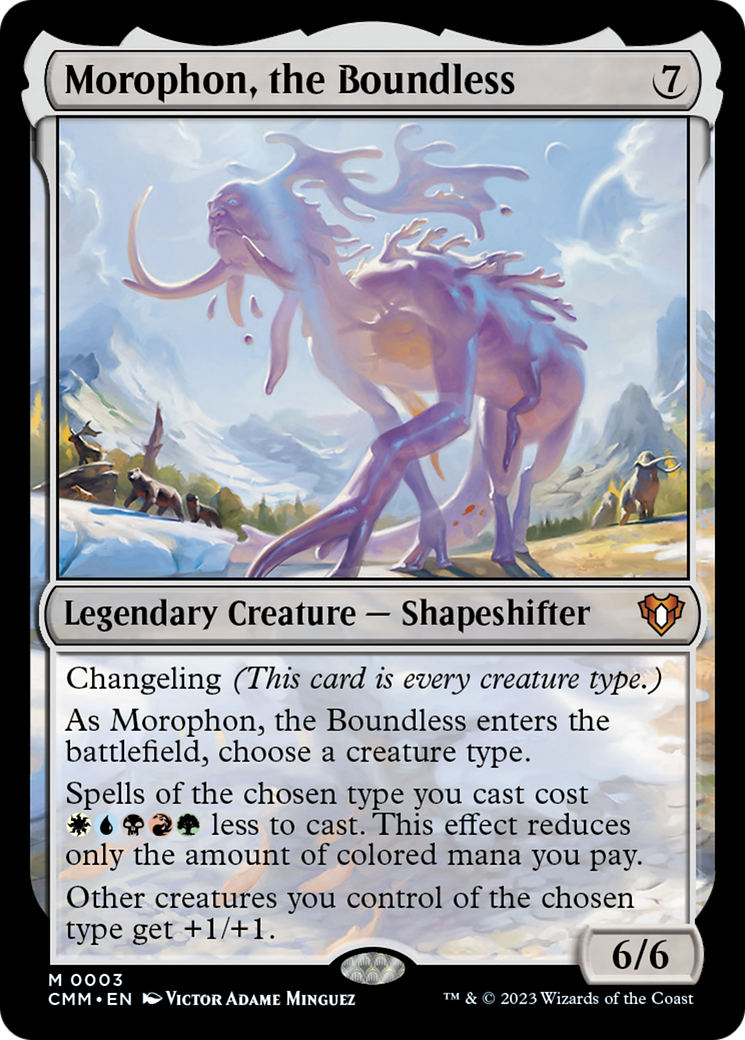 Morophon, the Boundless [Commander Masters] | The CG Realm