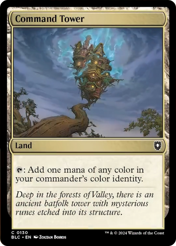 Command Tower [Bloomburrow Commander] | The CG Realm