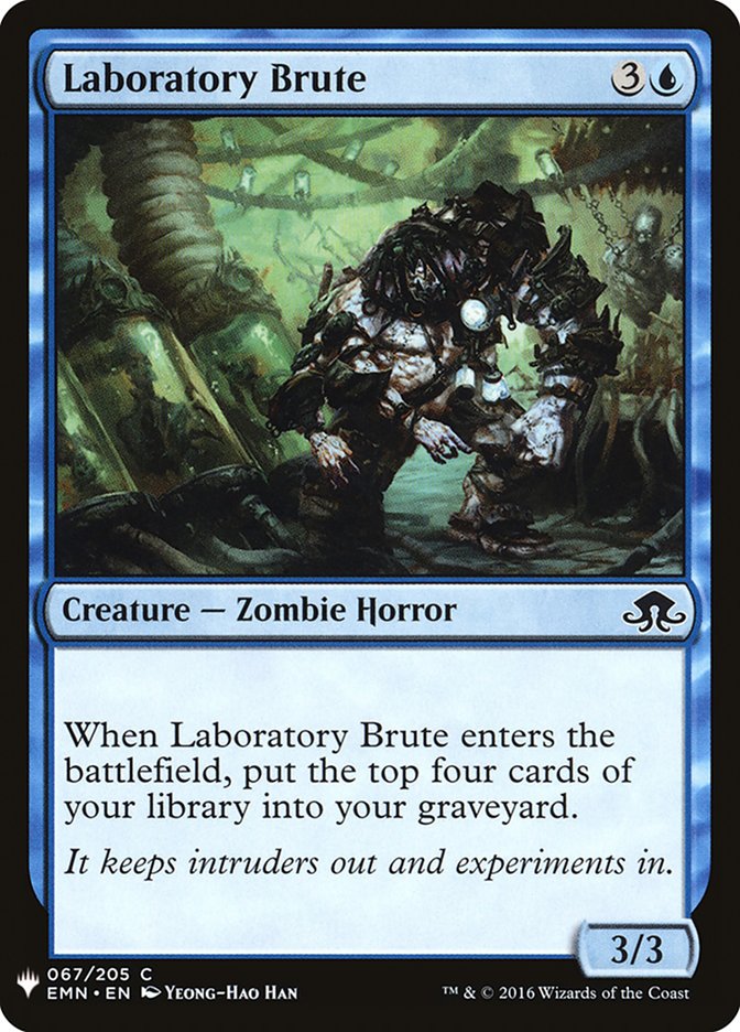 Laboratory Brute [Mystery Booster] | The CG Realm