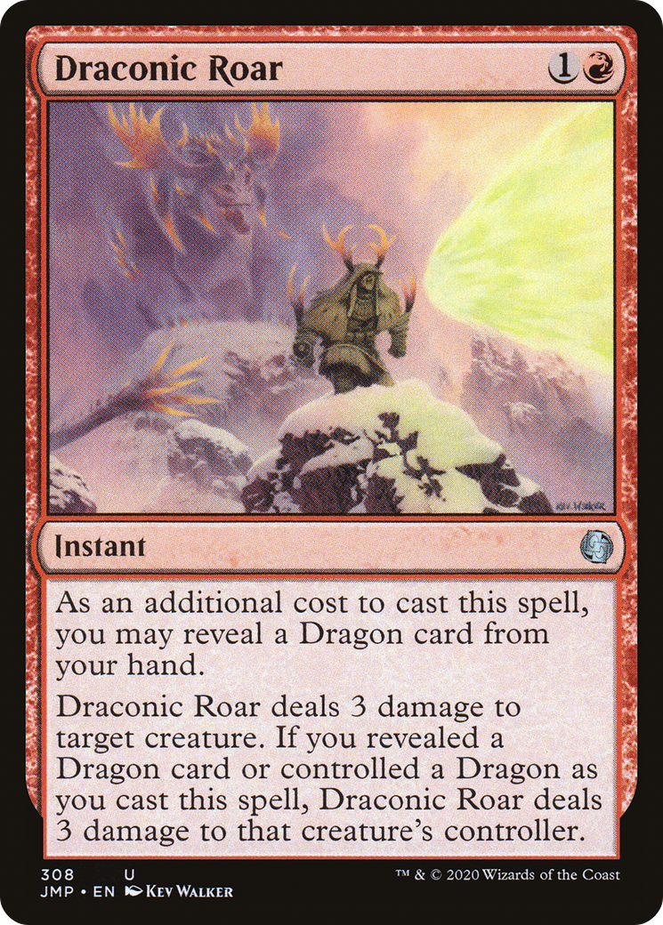 Draconic Roar (JMP-308) - Jumpstart
