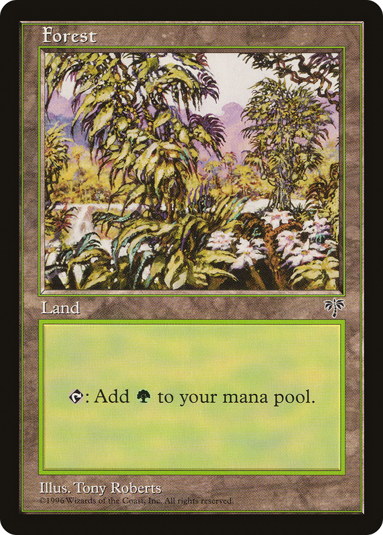 Forest (White Flowers Right) (MIR-) - Mirage