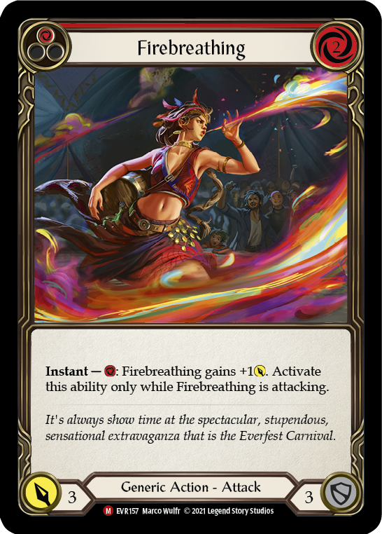 Firebreathing [EVR157] (Everfest)  1st Edition Normal | The CG Realm