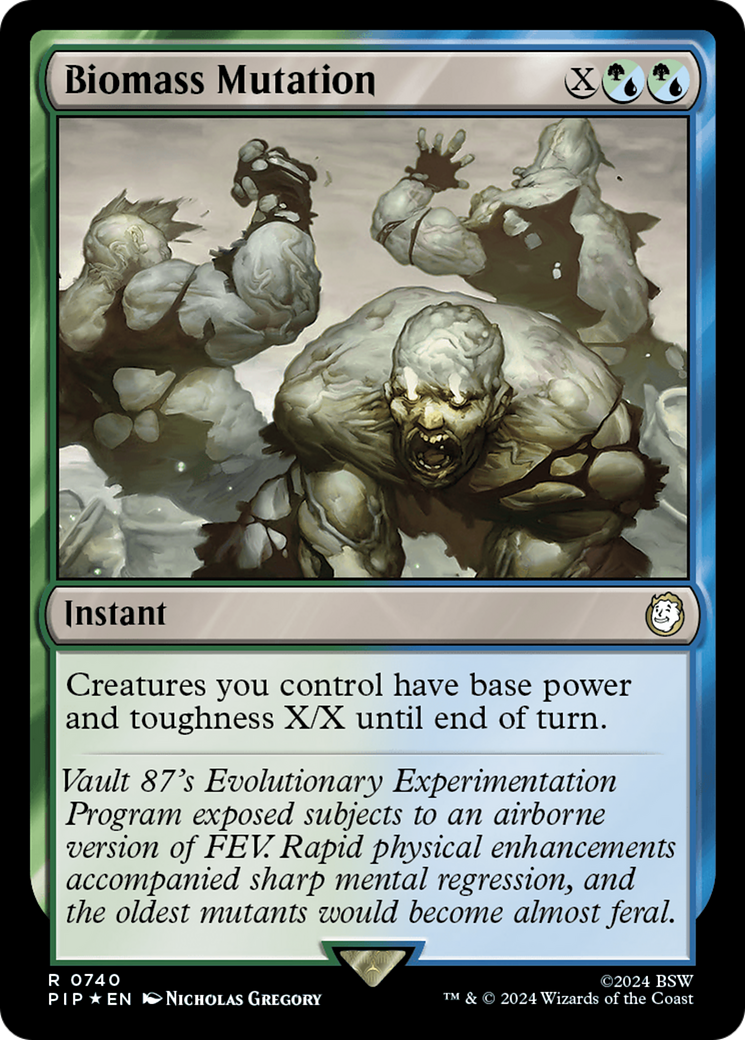 Biomass Mutation (Surge Foil) [Fallout] | The CG Realm
