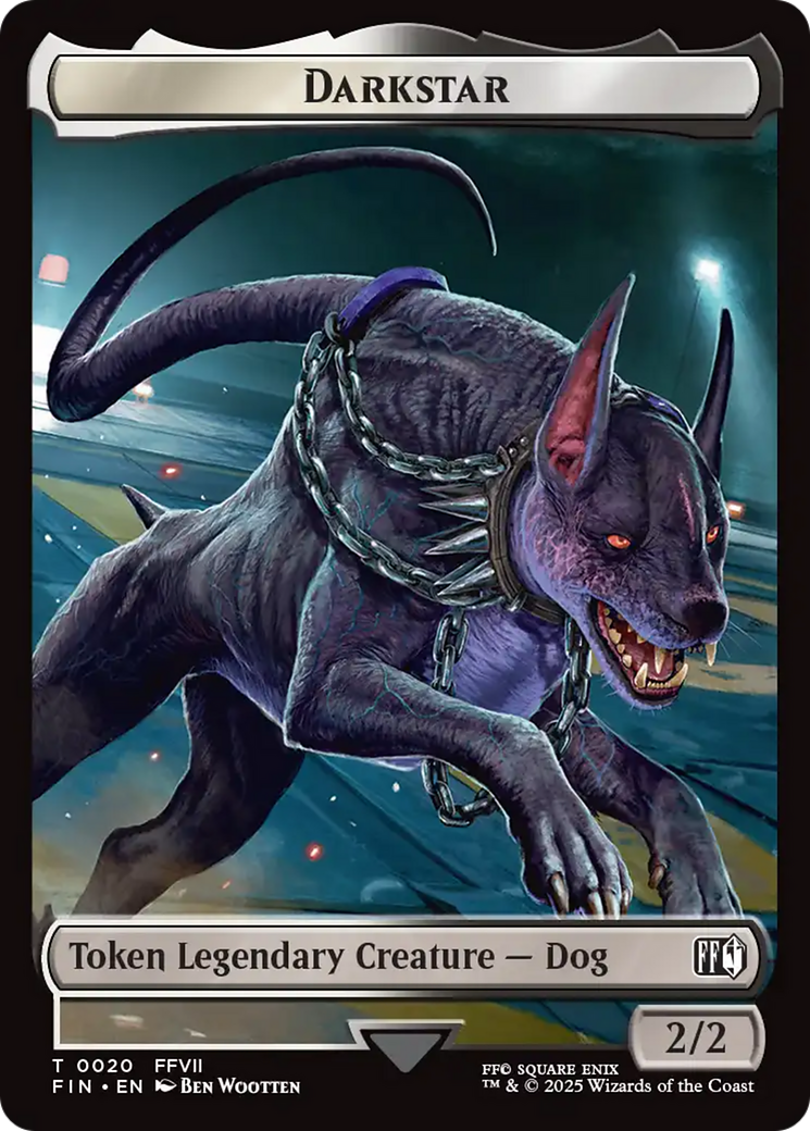 Angelo // Darkstar Double-Sided Token [FINAL FANTASY Tokens] | The CG Realm