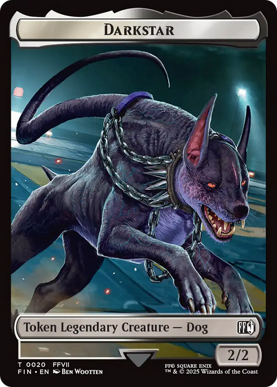 Angelo // Darkstar Double-Sided Token (FIN-19 // 20) - FINAL FANTASY