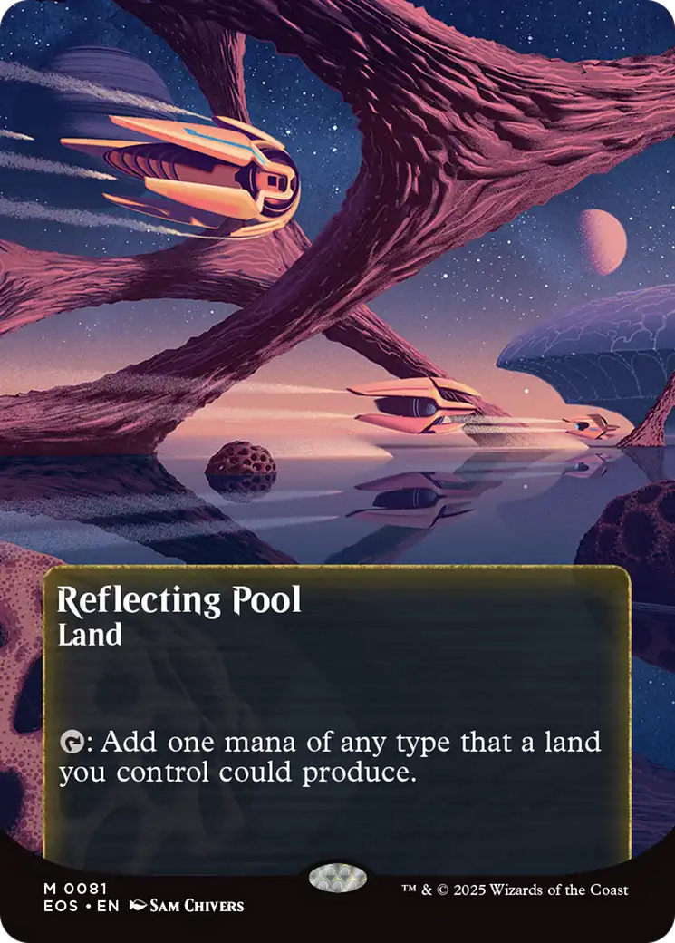 Reflecting Pool (0081) (Borderless) [Edge of Eternities: Stellar Sights] | The CG Realm