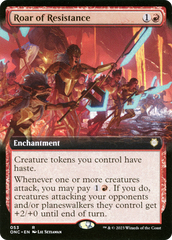 Roar of Resistance (Extended Art) [Phyrexia: All Will Be One Commander] | The CG Realm