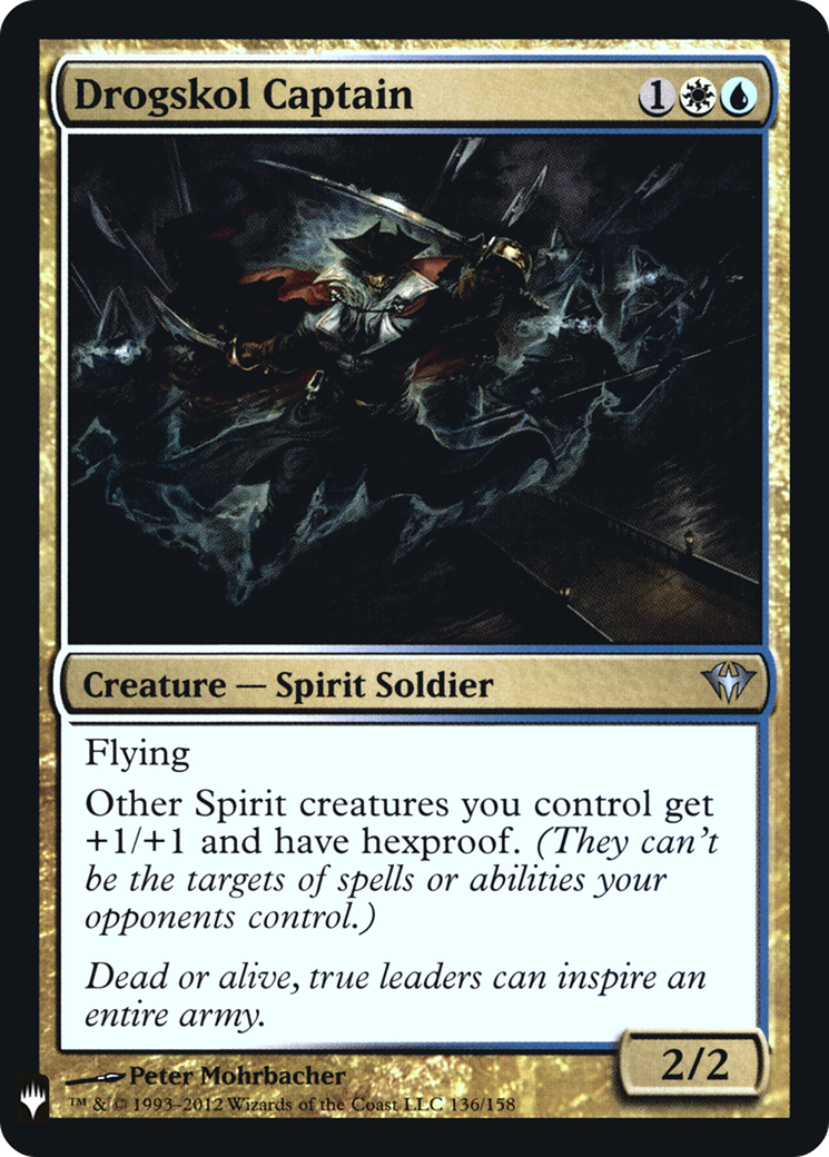 Drogskol Captain (LIST-DKA-136) - The List Foil