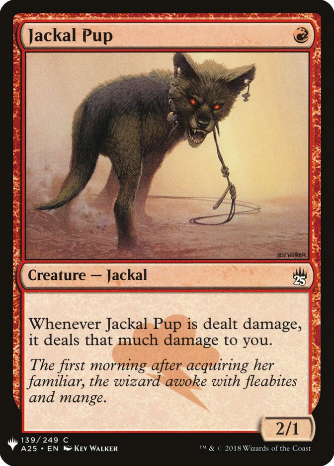 Jackal Pup [Mystery Booster] | The CG Realm