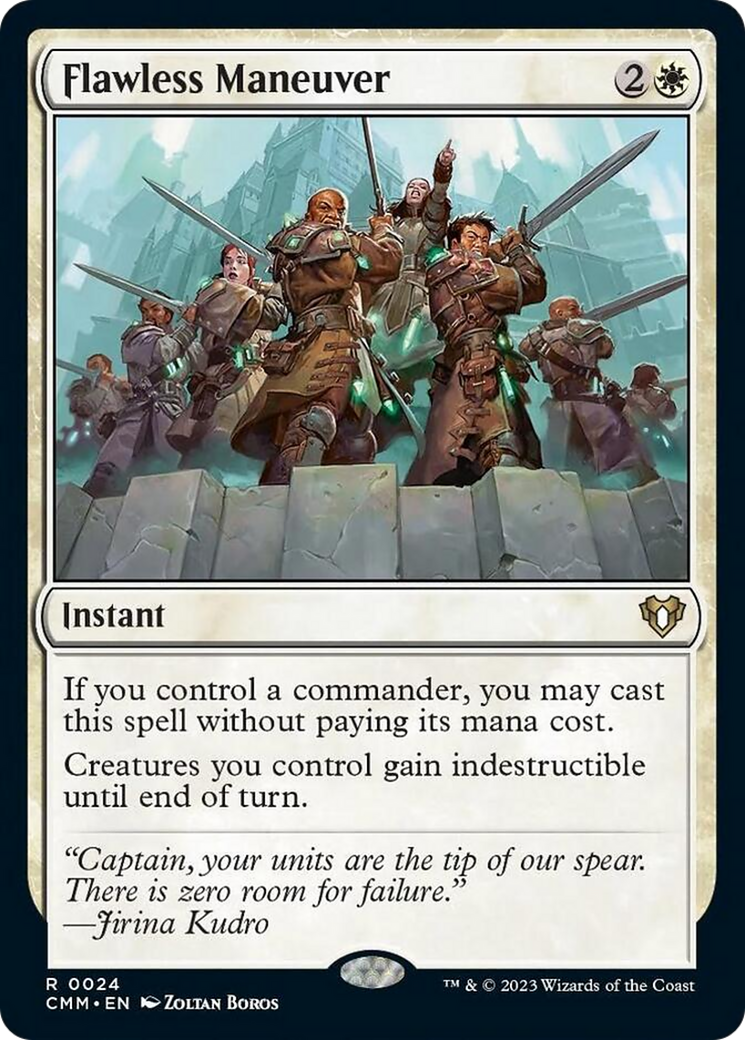 Flawless Maneuver [Commander Masters] | The CG Realm