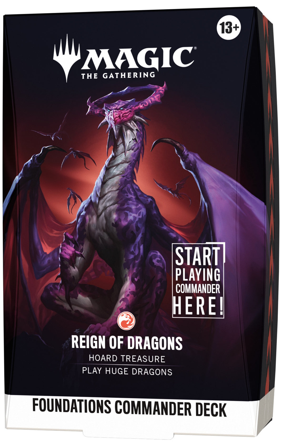 MTG FOUNDATIONS COMMANDER DECK Reign of Dragons