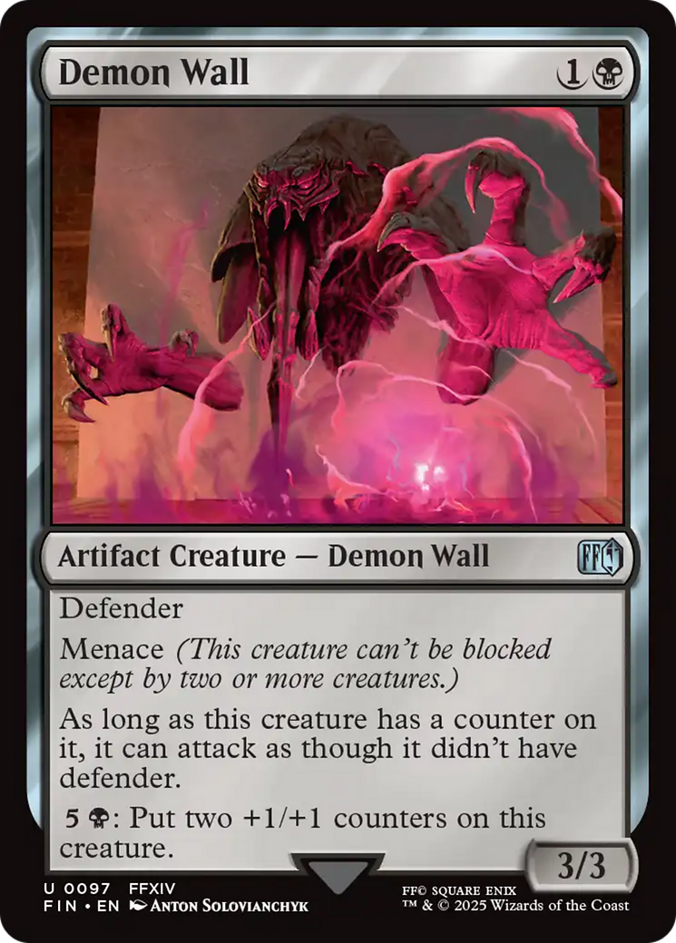 Demon Wall [FINAL FANTASY] | The CG Realm