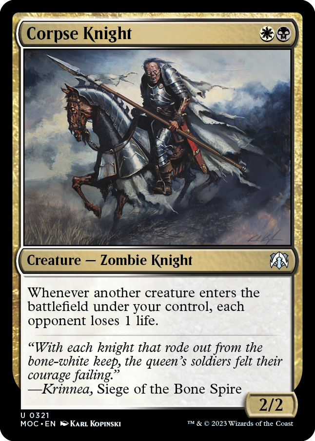 Corpse Knight [March of the Machine Commander] | The CG Realm