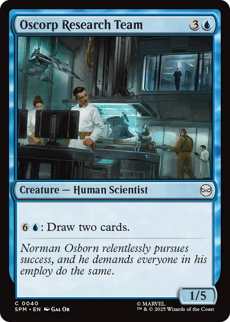 Oscorp Research Team [Marvel's Spider-Man] | The CG Realm