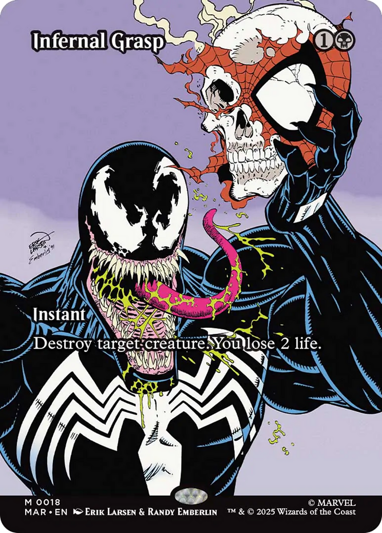 Infernal Grasp (Borderless) [Marvel's Spider-Man: Eternal-Legal] | The CG Realm
