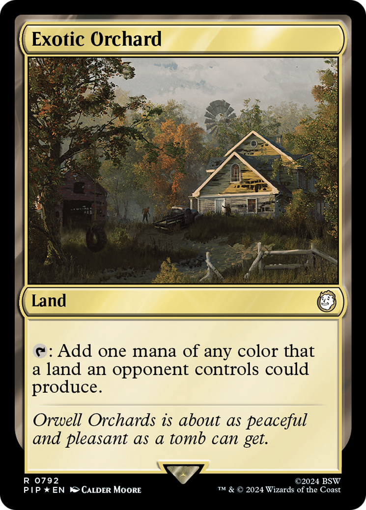 Exotic Orchard (Surge Foil) [Fallout] | The CG Realm